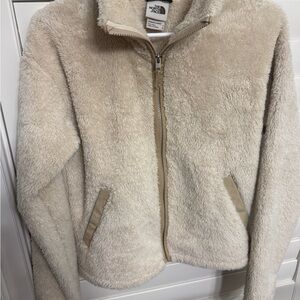 The North Face Women's Beige Teddy Jacket